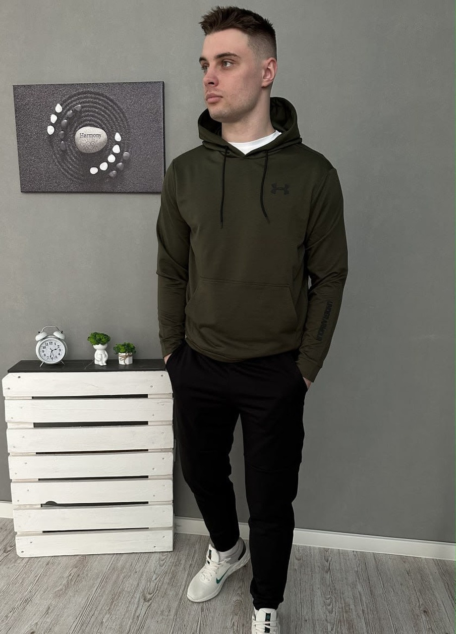 Демісезонний спортивний костюм з лого Under Armour худі + штани Vakko (257551337)
