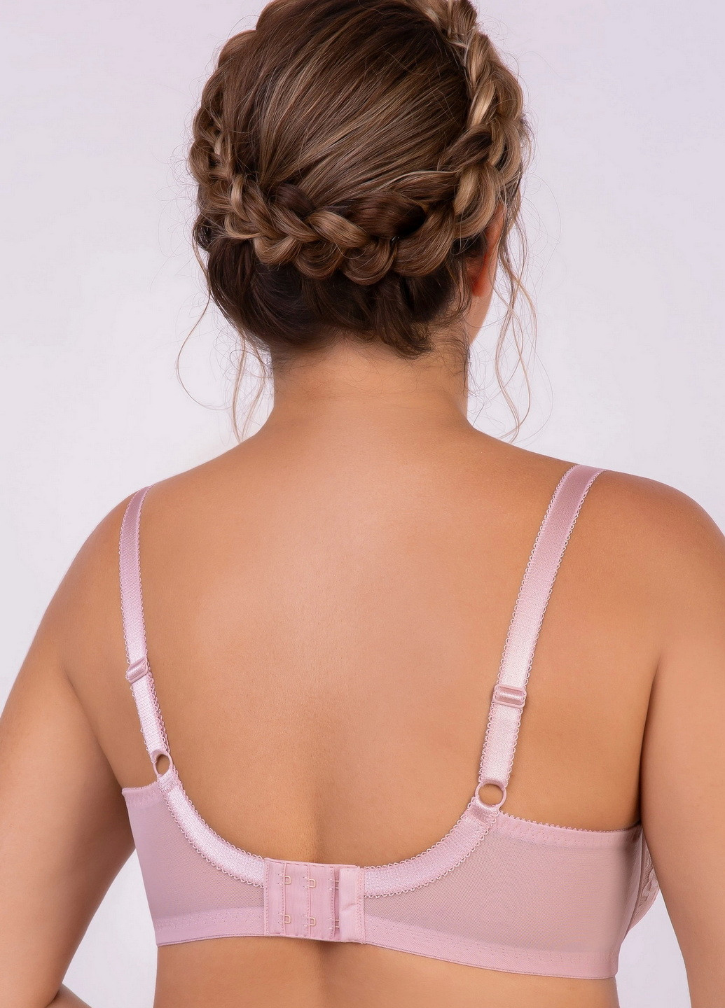 Розовый бюстгальтер Lauma с косточками