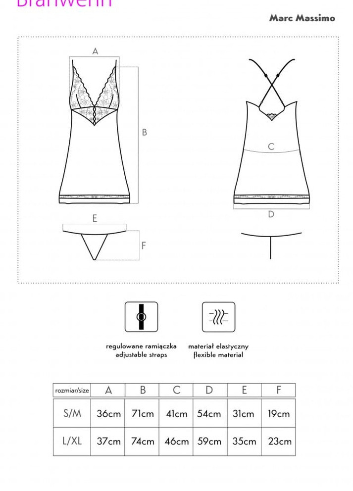 Сорочка (сорочка, стринги) Livia Corsetti (257560656)