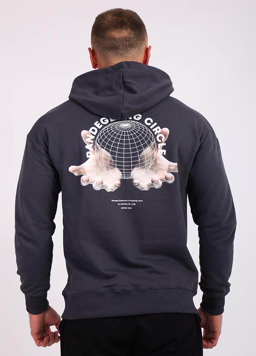 Худі чоловіче сірий 101937 Power (257570001)