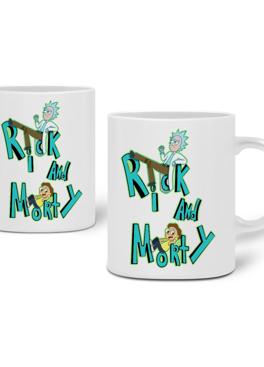 Кружка Рик Санчез и Морти Смит Рик и Морти (Rick and Morty) (20259-2939) 300 мл MobiPrint (257579990)
