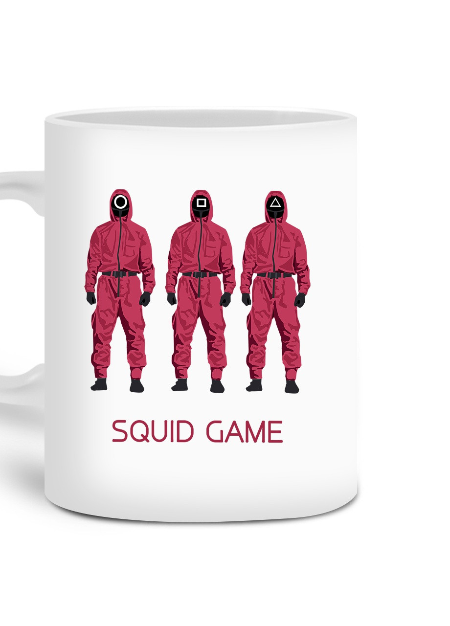 Кружка Солдати Гра в кальмара (Squid Game) (20259-3382) 300 мл MobiPrint (257580108)