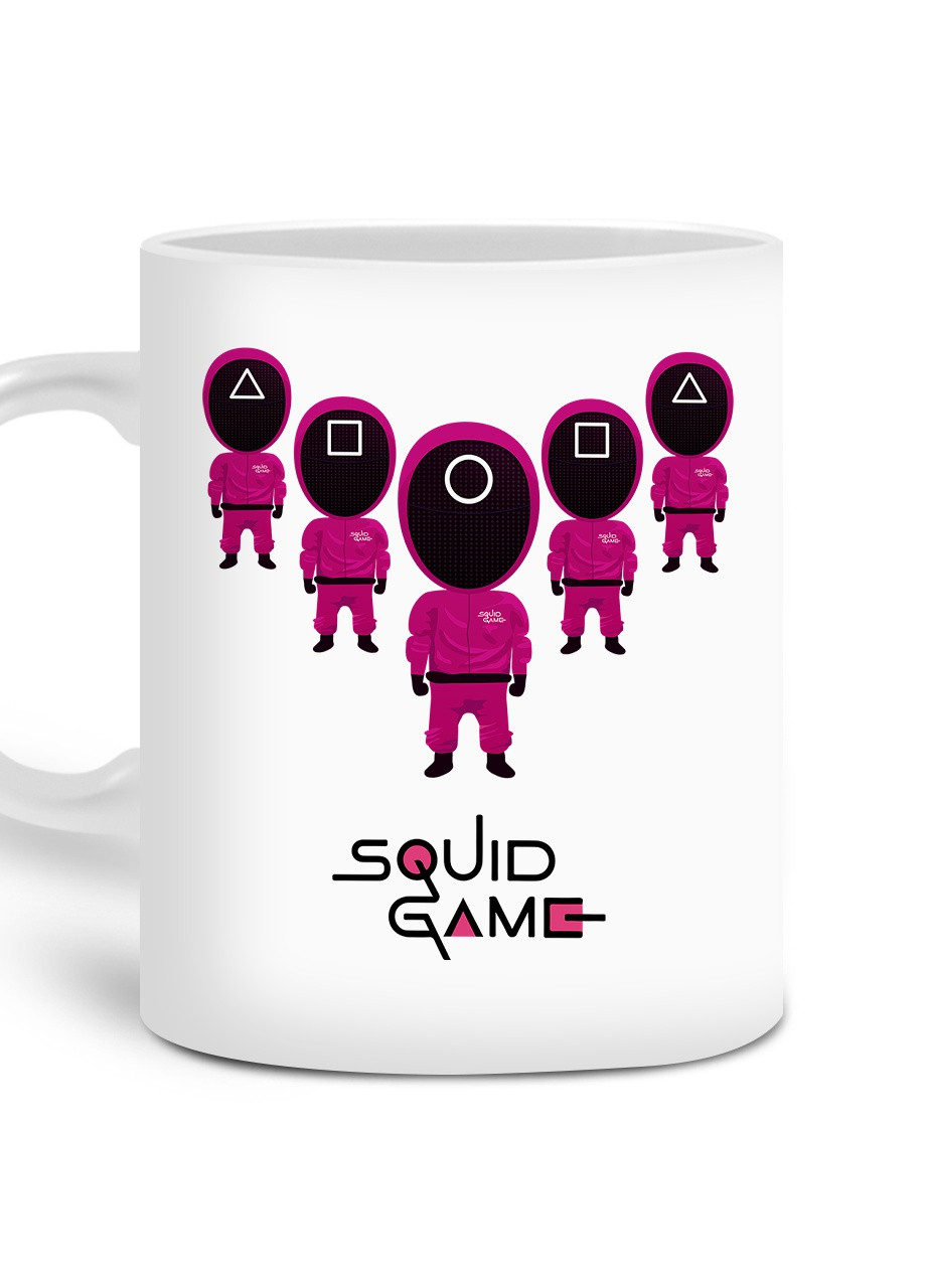 Кружка Солдати Гра в кальмара (Squid Game) (20259-3357) 300 мл MobiPrint (257580084)