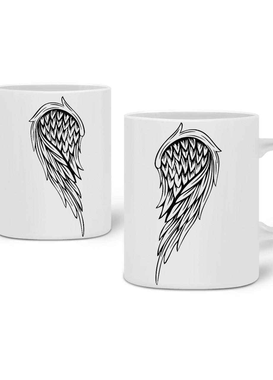 Кружка Половинка крыла (20259-3954) 300 мл MobiPrint (257580083)