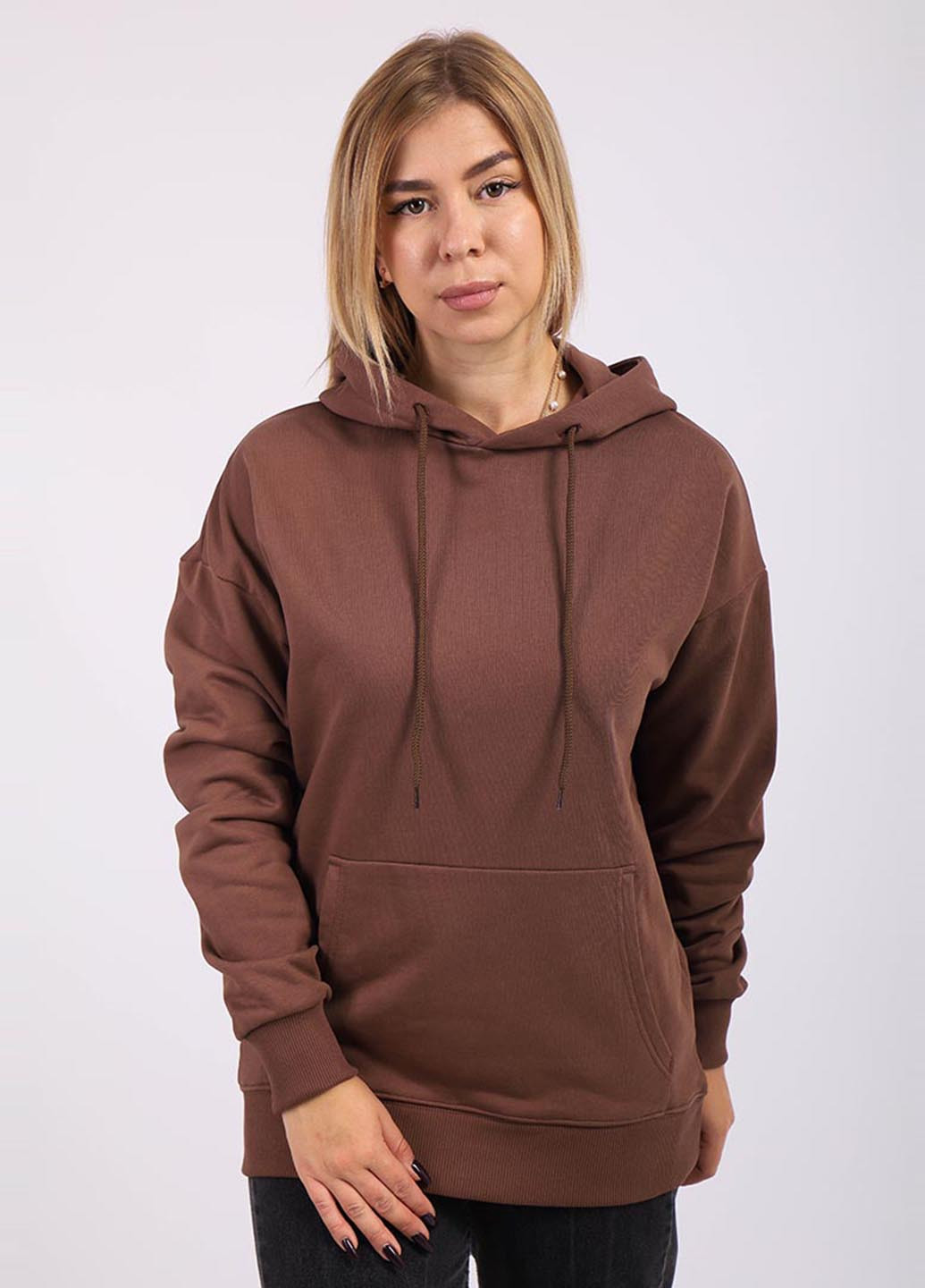 Худі жіноче коричневий 101713 Power (257570128)