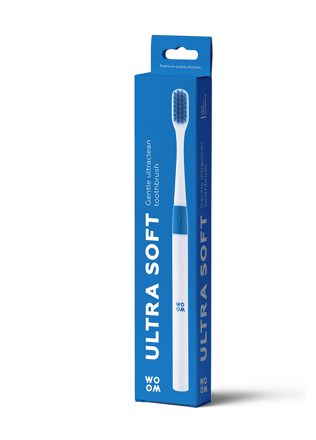 Зубная щетка Ultra Soft Ультра мягкая (бело-голубая) (920129) Woom (257562178)