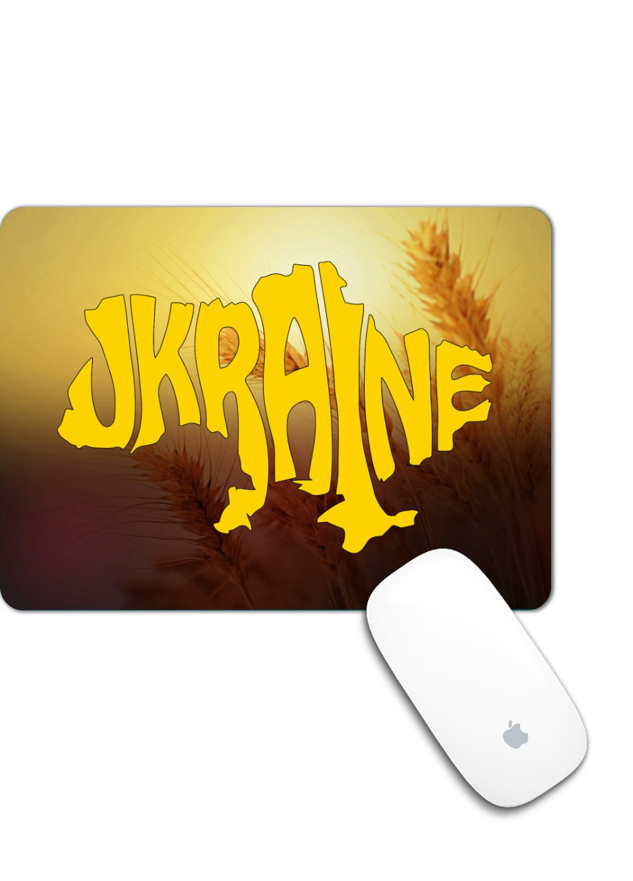 Килимок для миші Україна (25108-3791-L) 24x20 см MobiPrint (257580099)