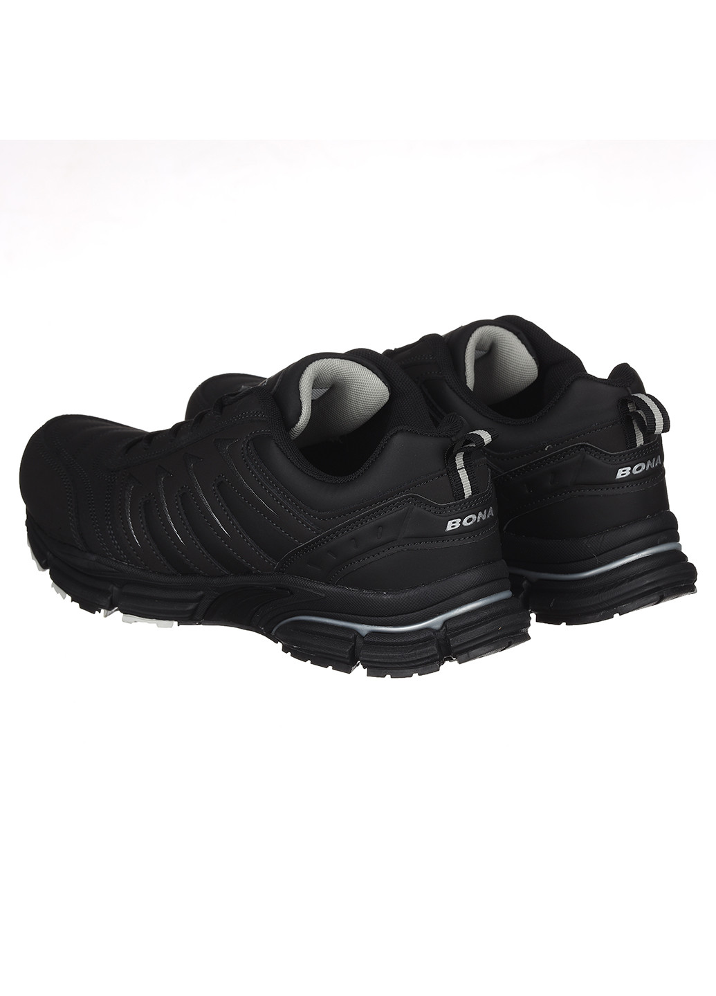 Черные демисезонные мужские кроссовки 884d Bona