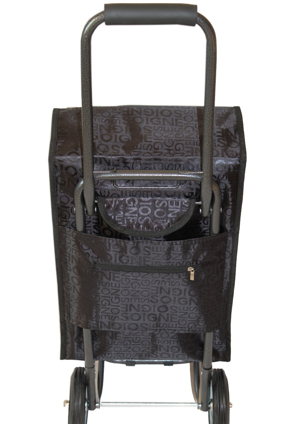 Хозяйственная сумка на колесиках, кравчучка, сумка на колесах черная No Brand (257580478)