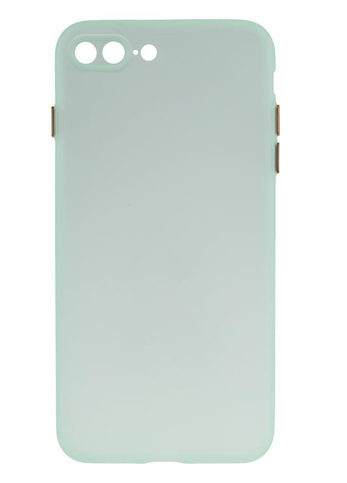 Силіконовий Чохол Ultra-thin Matte TPU with Frame для iPhone 7Plus/8Plus Світло-зелений No Brand (257580370)
