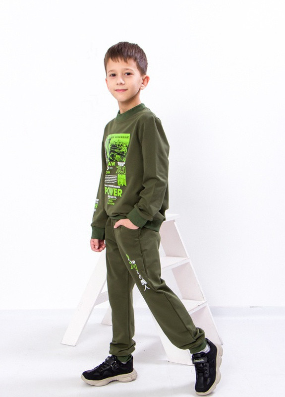 Зелений демісезонний костюм для хлопчика хакі носи своє (p-9818-104387) Носи своє