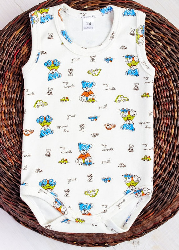 Боді ясельний Молочний Носи Своє (p-6152-38133) Носи своє (257588745)