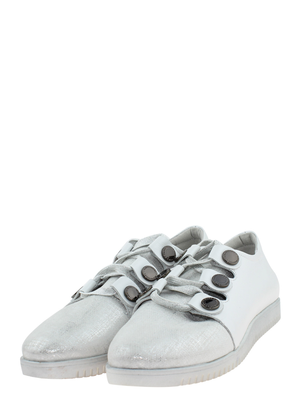 Цветные кеды classic style r8952 серый-серебро Classic Fashion