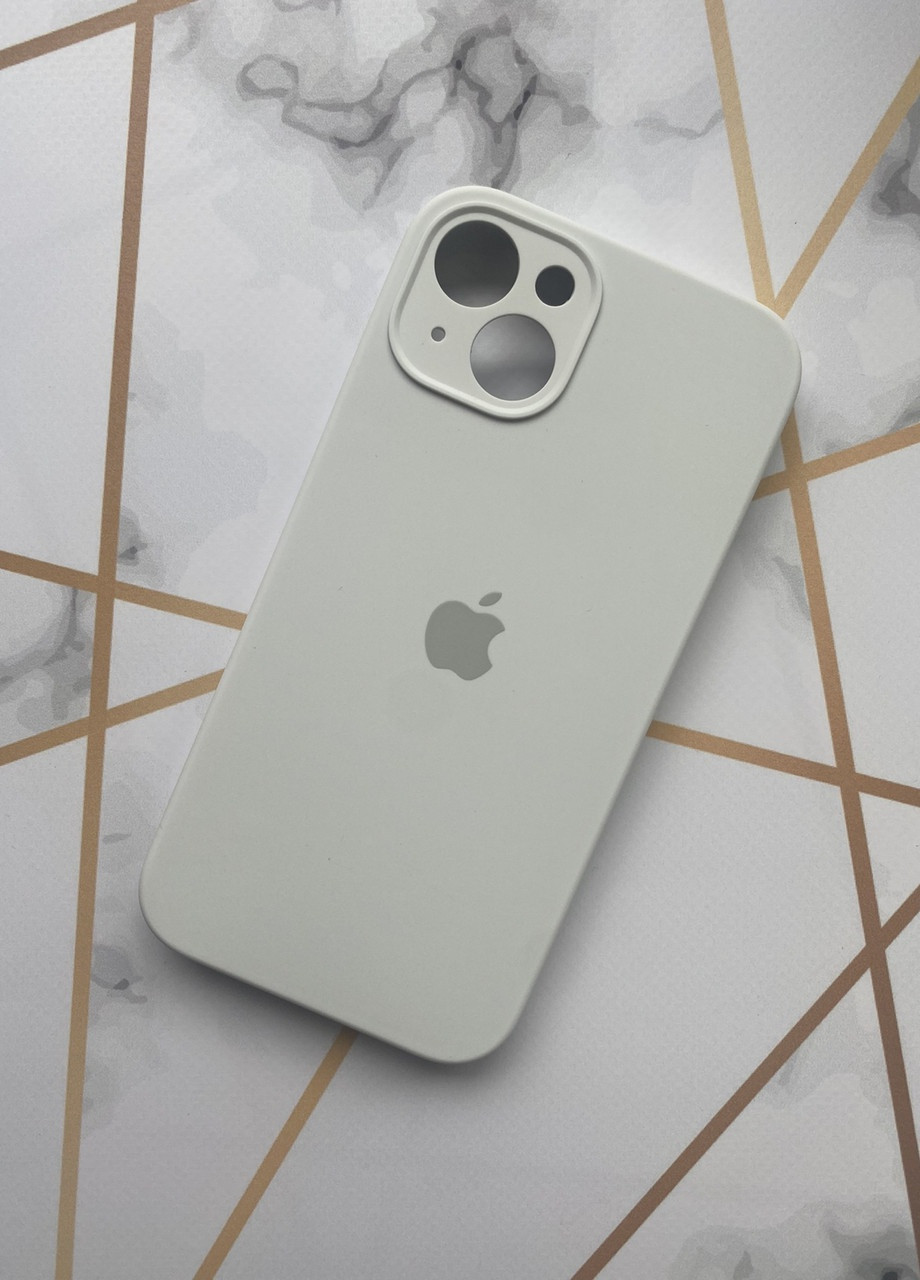 Силіконовий чохол Apple Silicone Case для Apple iPhone 13 :: Білий Creative (257594131)