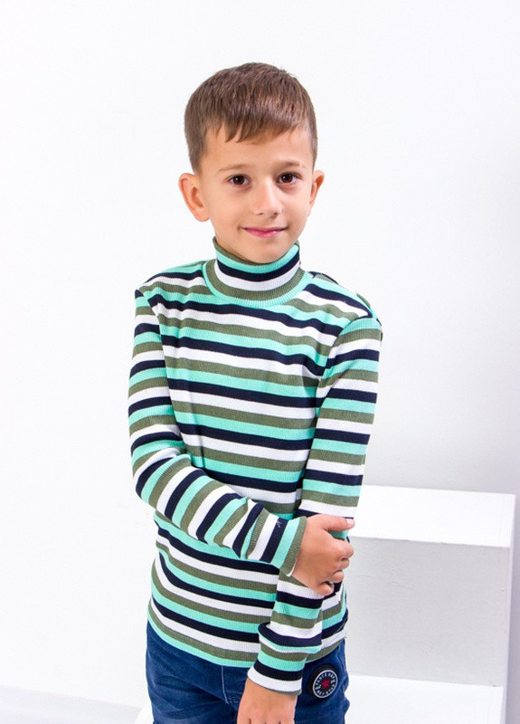 Водолазка для хлопчика Чорний+м'ята Носи Своє (p-2904-90036) Носи своє (257588530)