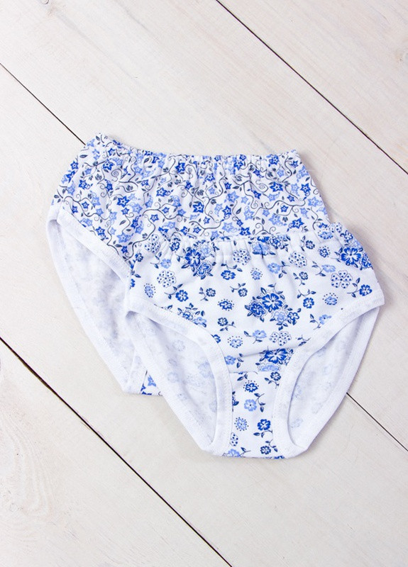 Труси для дівчинки Квіточки (синій) Носи Своє (p-4504-97664) Носи своє (257608851)