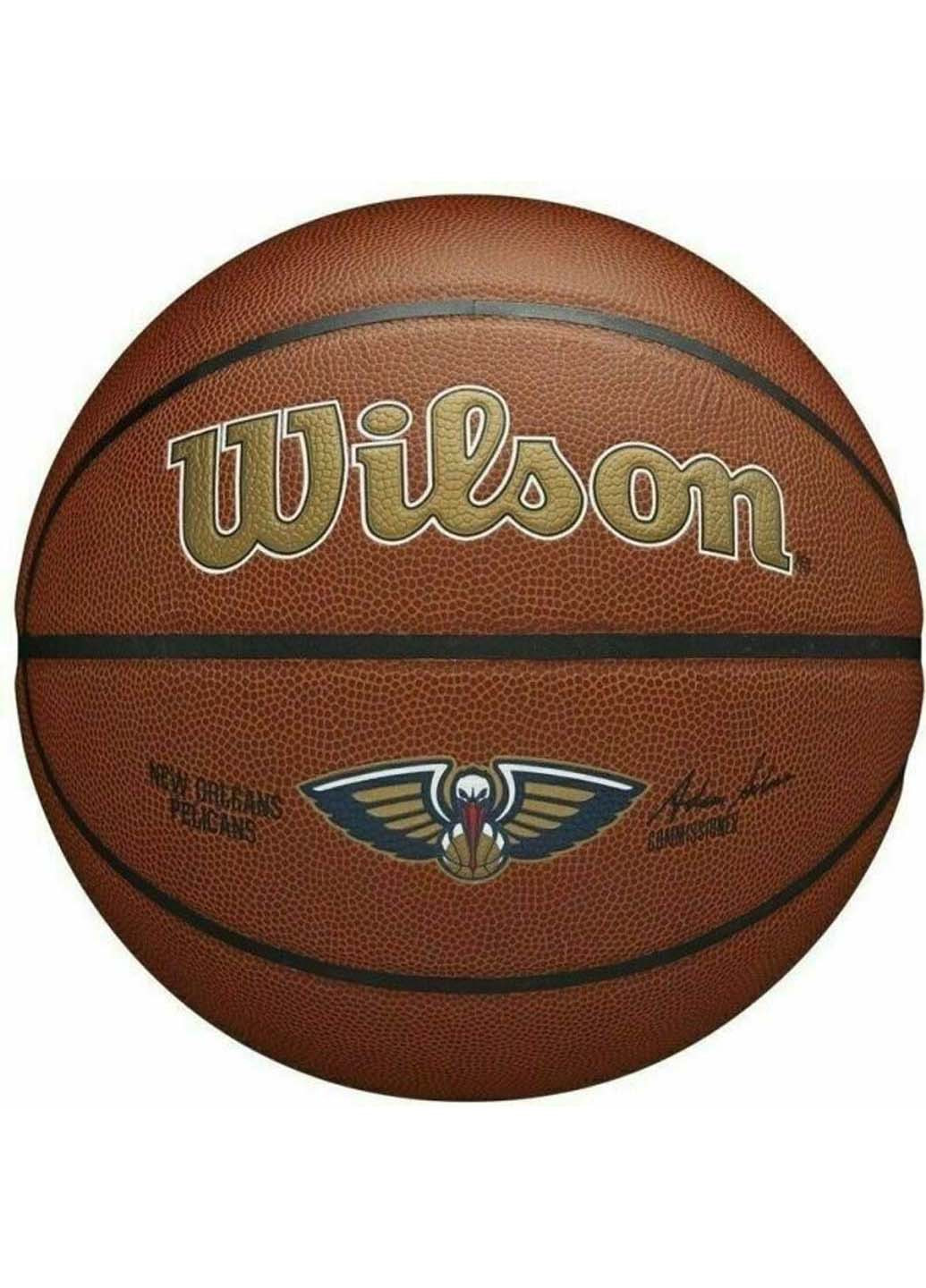 М'яч баскетбольний NBA Team Alliance Bskt No Pelicans розмір 7 Amber Wilson (257606891)