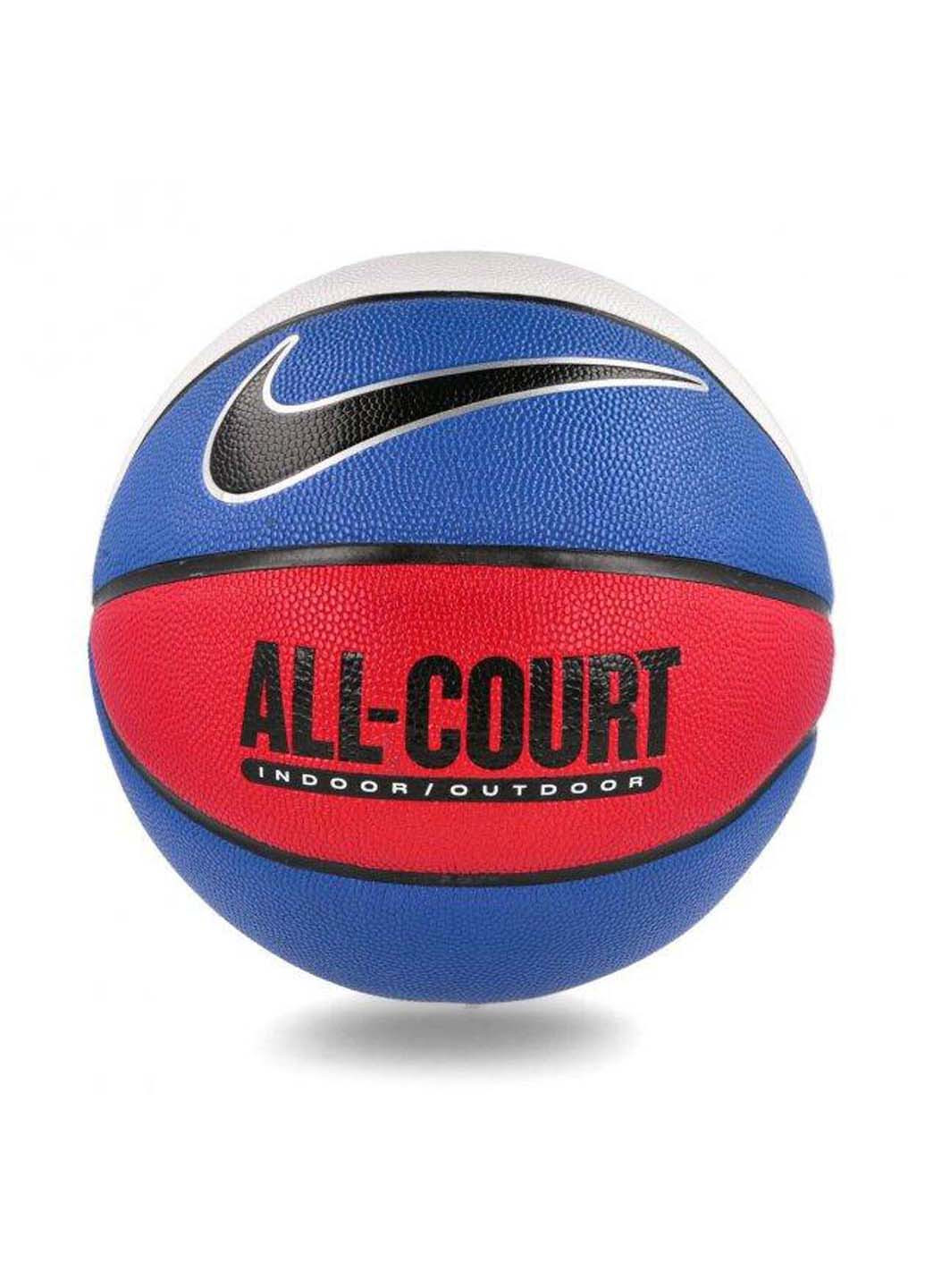 Мяч баскетбольный EVERYDAY ALL COURT 8P DEFLATED GAME size 7 Nike (257607027)