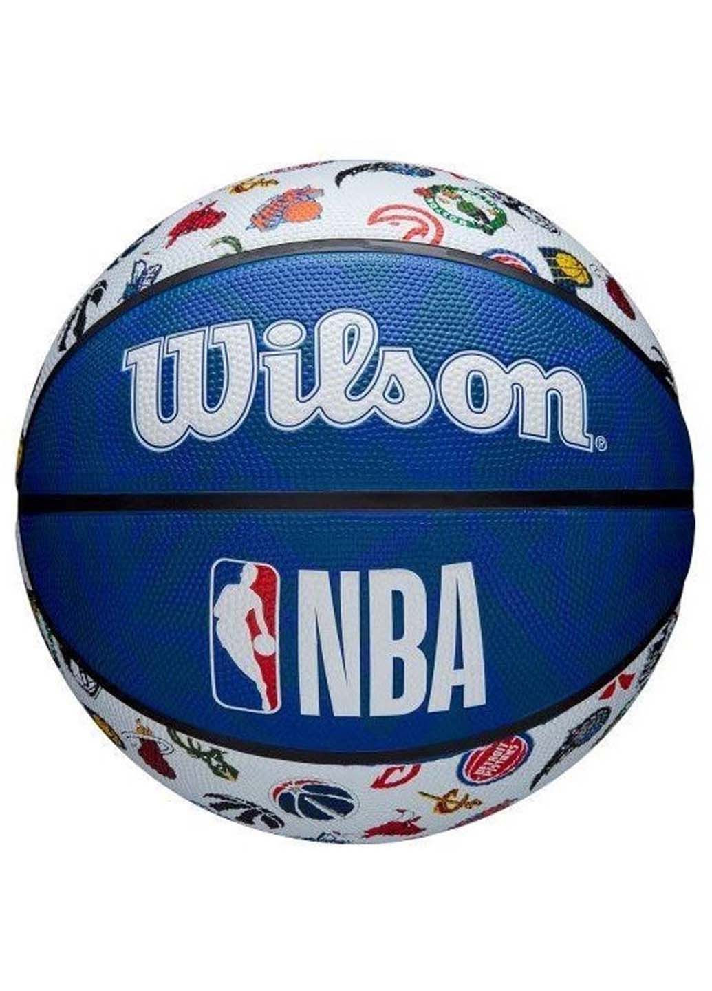 М'яч баскетбольний NBA ALL TEAM Outdoor Size 7 Wilson (257606869)