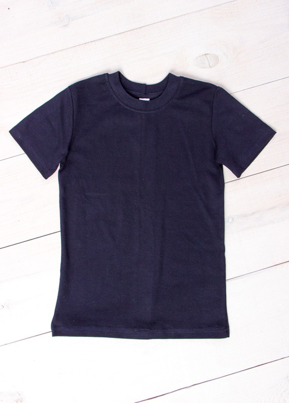 Синяя летняя футболка детская (6021-001v-v151) Носи своє