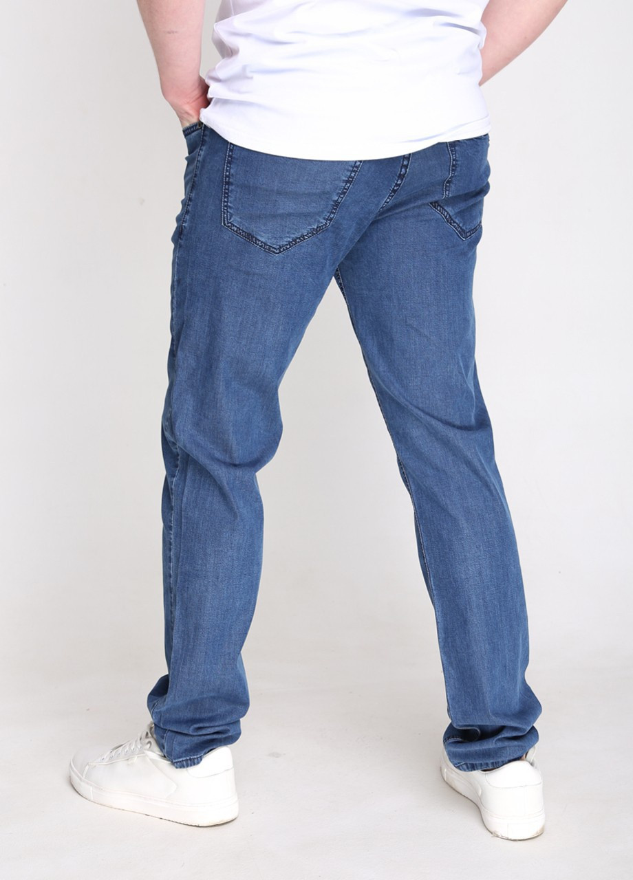 Синие летние прямые джинсы мужские синие прямые очень тонкие Прямая ARCHILES