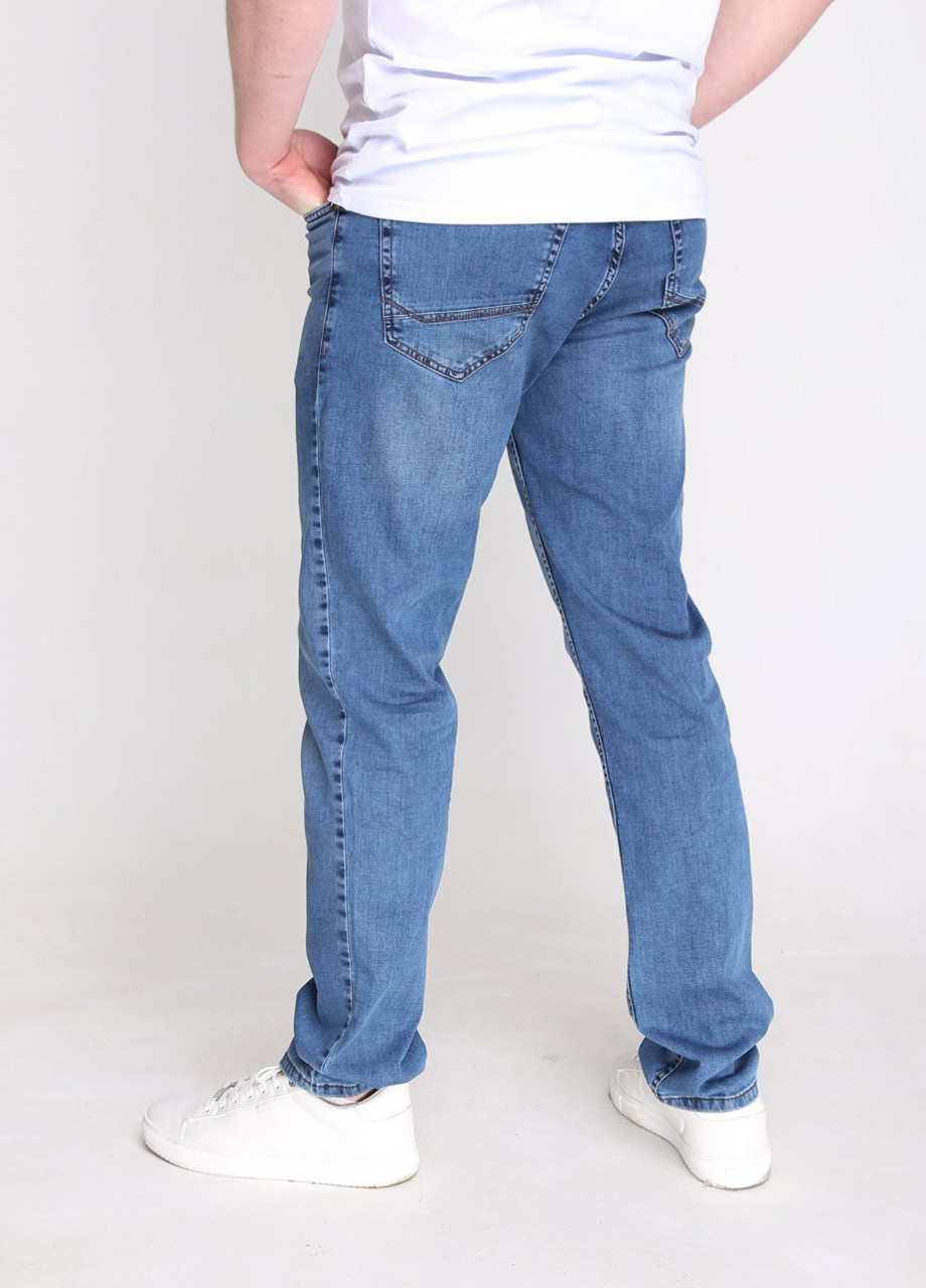 Синие летние прямые джинсы мужские синие прямые тонкие Прямая ARCHILES