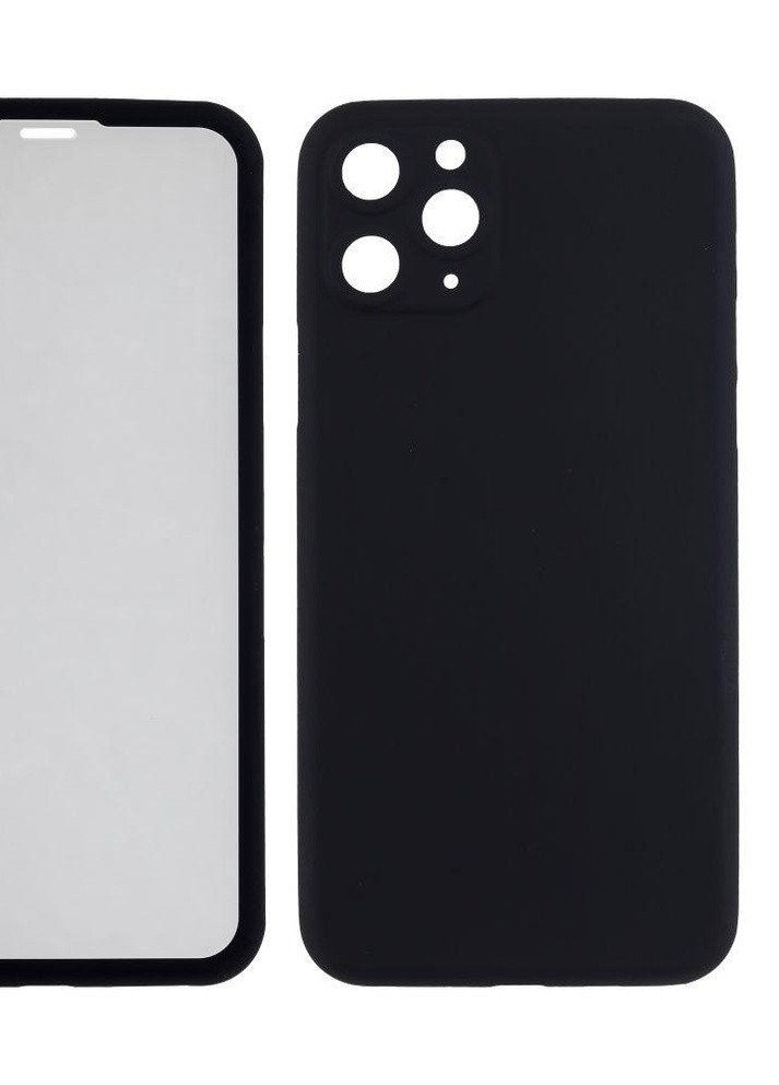 Чехол Double Sided для iPhone 11 Pro Черный No Brand (257607931)