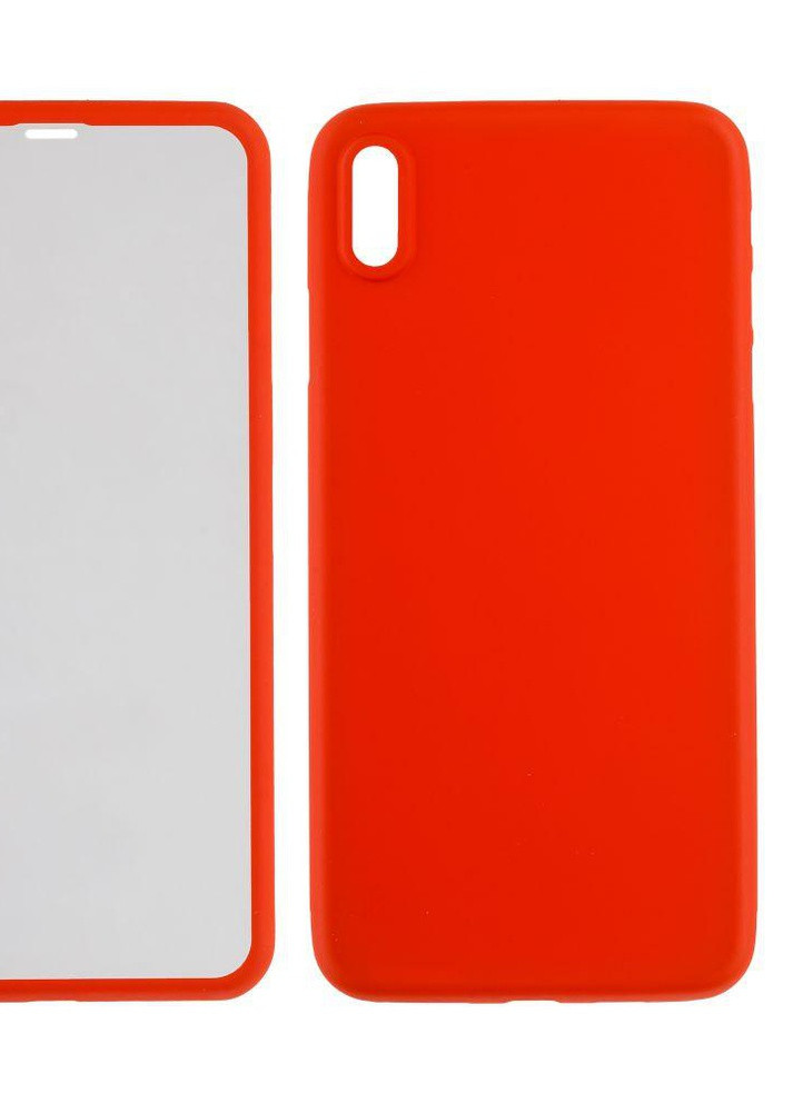 Чехол Double Sided для iPhone Xs Max Красный No Brand (257607925)