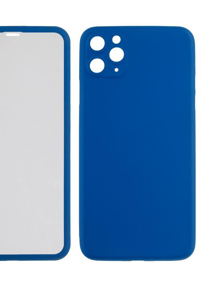 Чохол Double Sided для iPhone 11 Pro Max Синій No Brand (257607932)