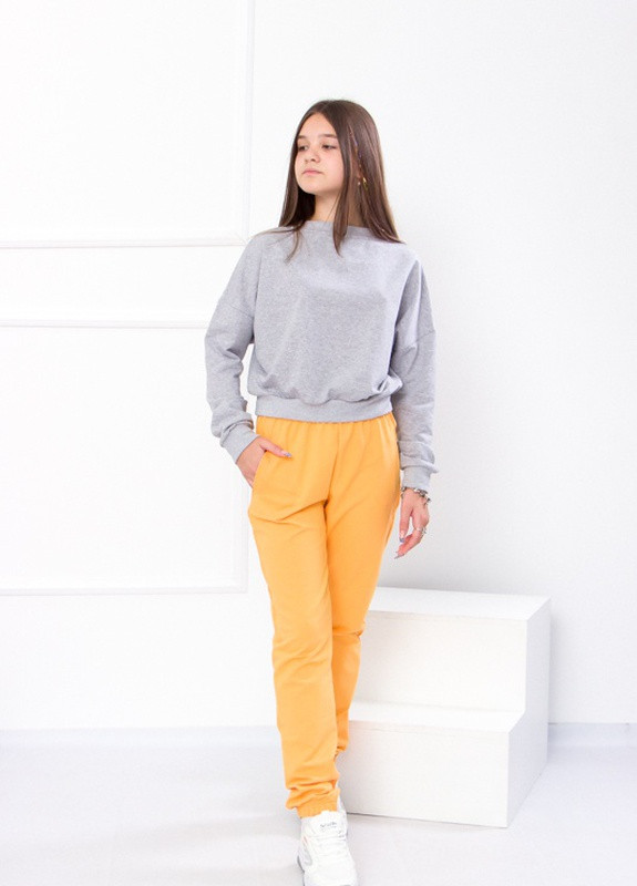 Желтые повседневный демисезонные брюки Носи своє