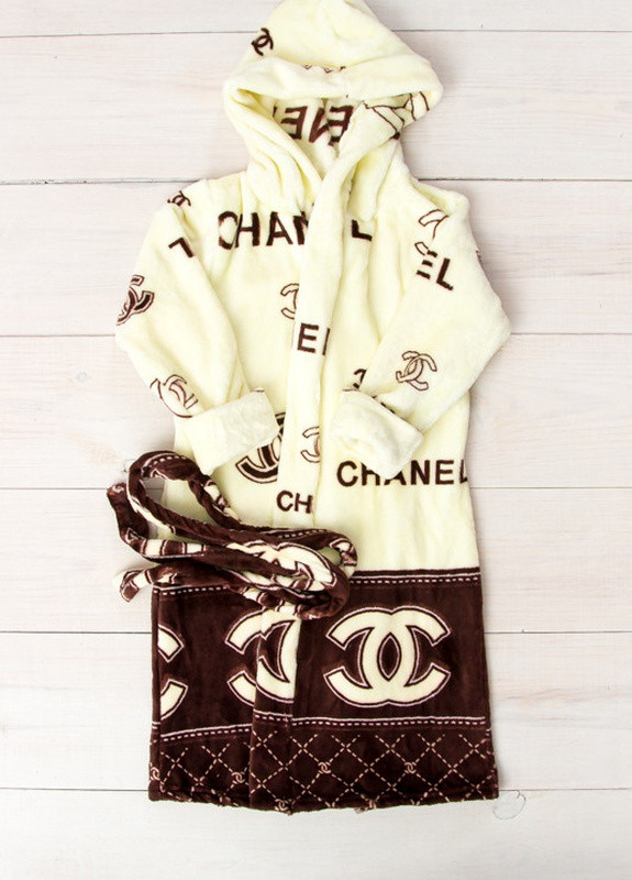 Халат для девочки Молочний (Chanel) (p-7011-54025) Носи своє (257609274)