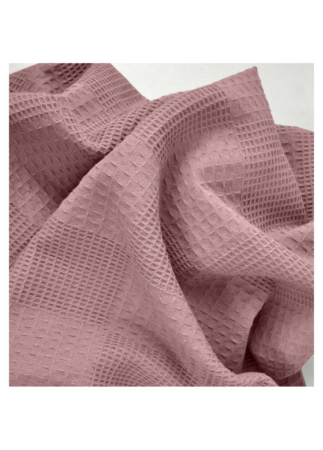 Cosas полотенце однотонный розовый производство -