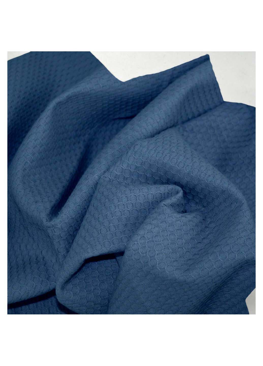 Cosas полотенце однотонный синий производство -