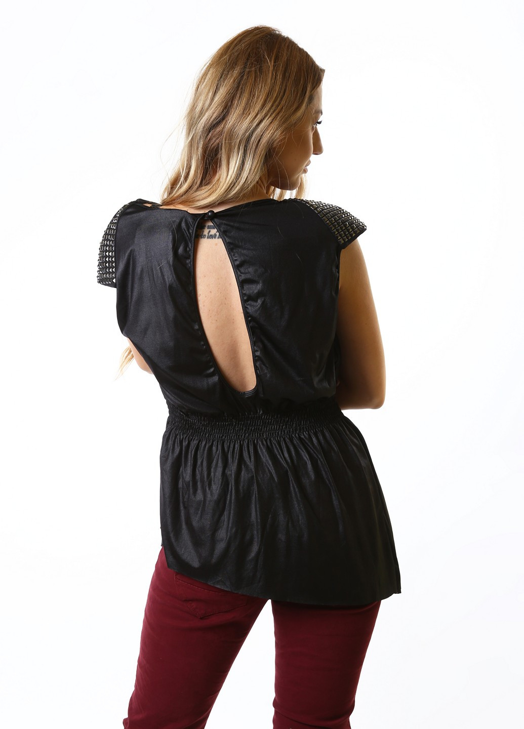 Чорна блуза No Brand