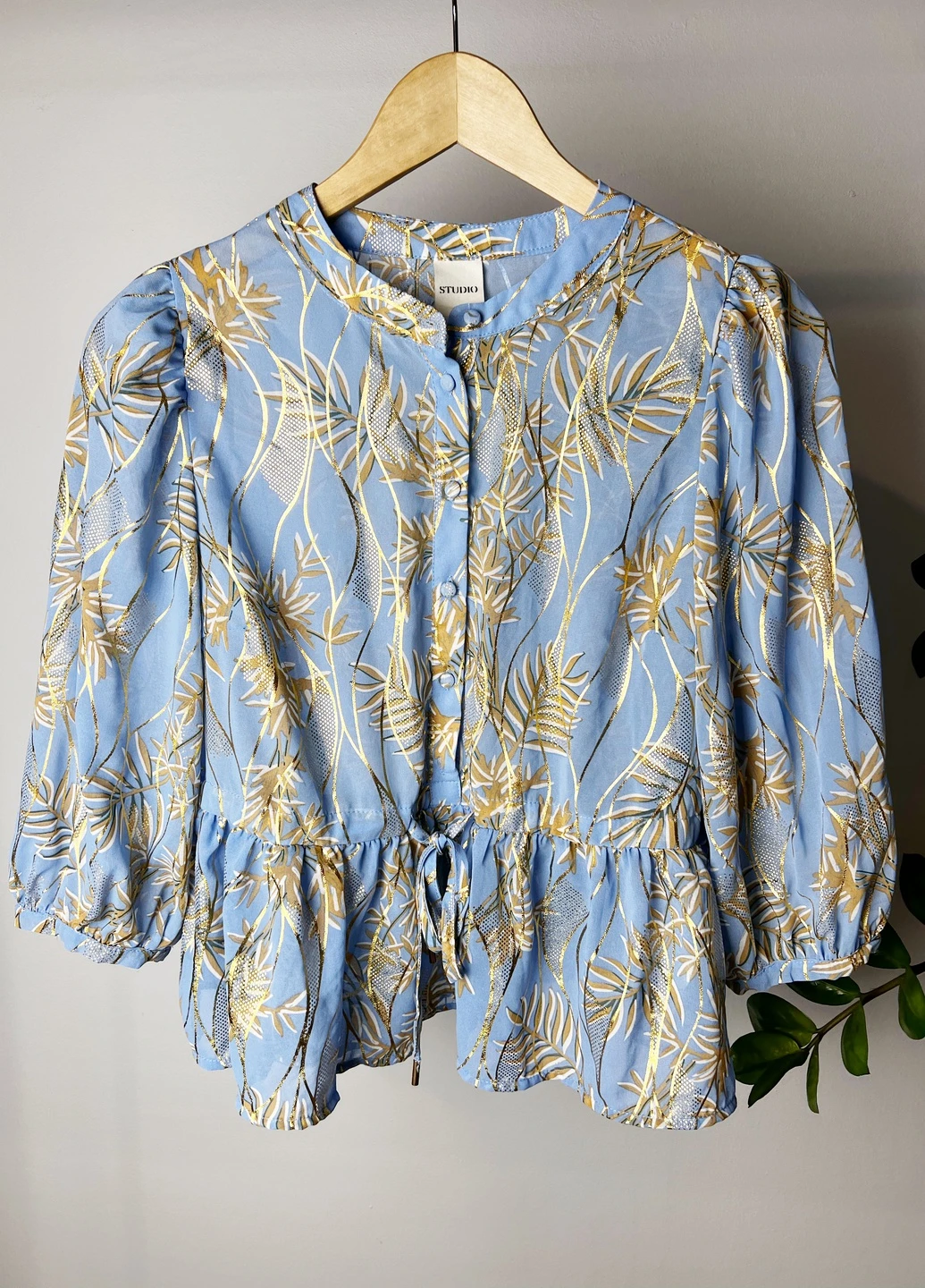 Блакитна блуза Vero Moda