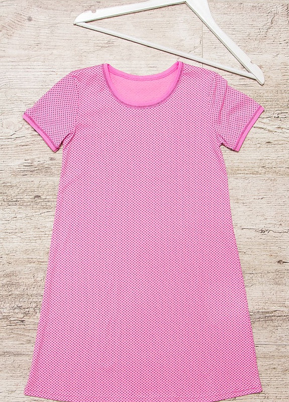 Сорочка для дівчинки "Sleep" Горох (рожевий) Носи Своє (p-2668-68223) Носи своє (257631071)