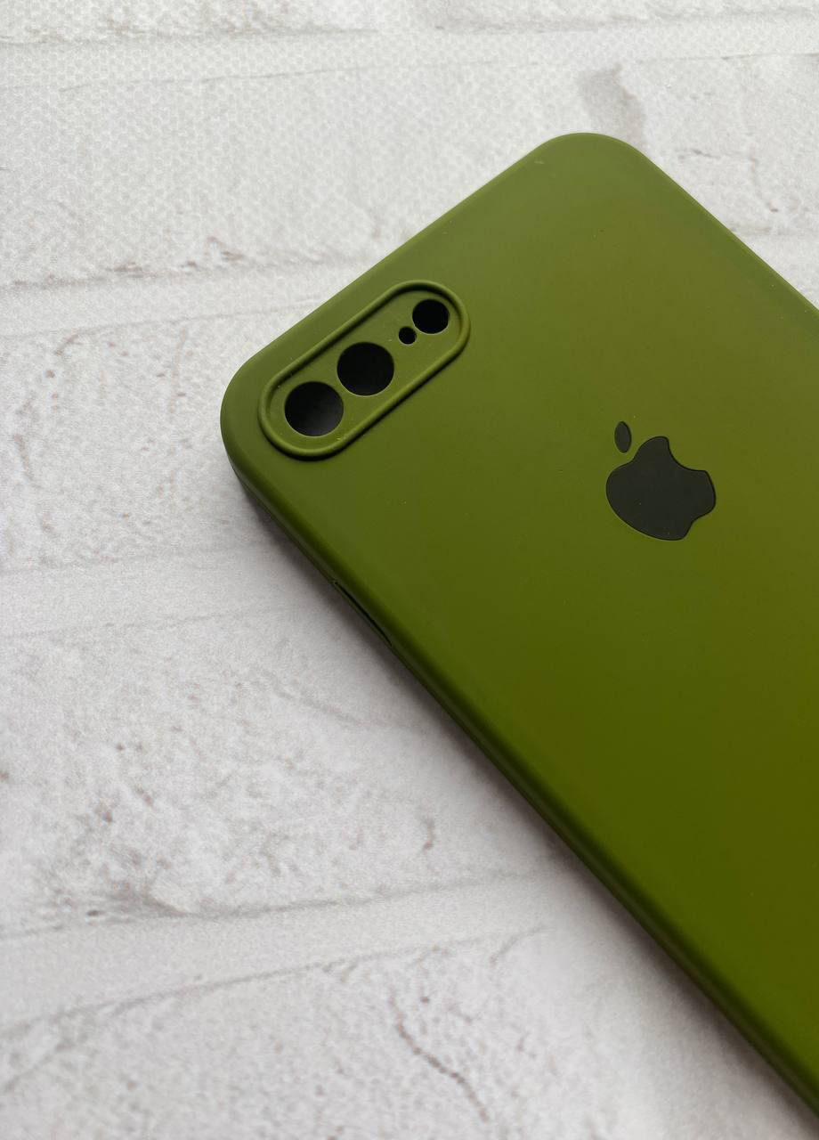 Силиконовый чехол Apple Silicone Case для Apple iPhone 7 Plus / iPhone 8 Plus :: Оливковый Creative (257628386)
