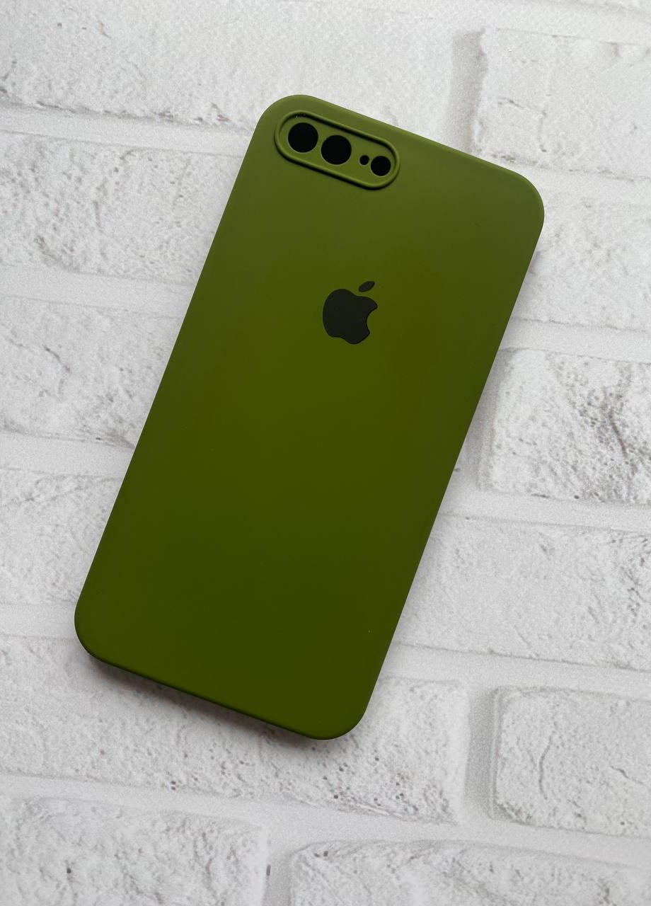 Силиконовый чехол Apple Silicone Case для Apple iPhone 7 Plus / iPhone 8 Plus :: Оливковый Creative (257628386)