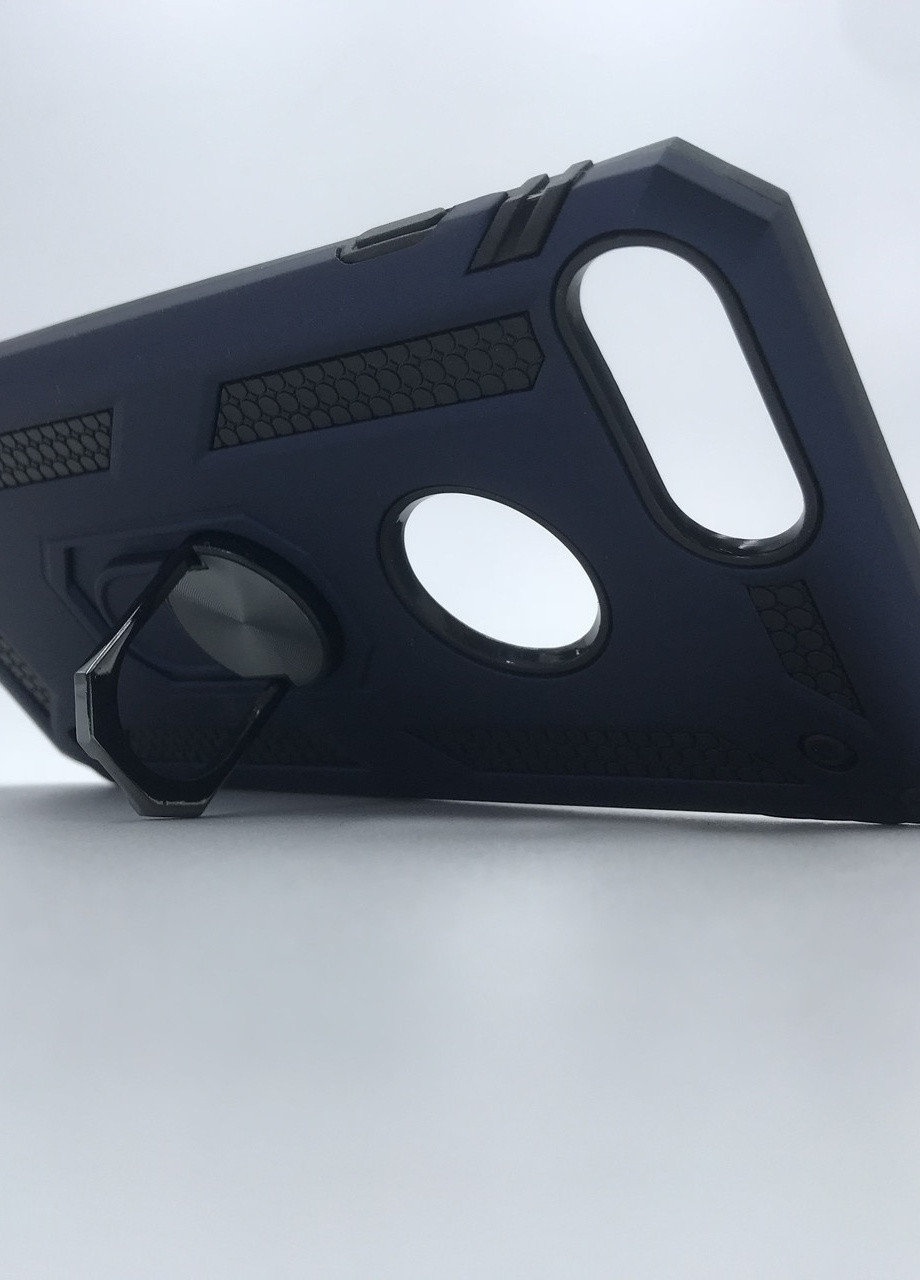 Силіконовий чохол Hard Defence Series з кільцем-підставкою для iPhone 7 Plus, 8 Plus Синій Creative (257628685)