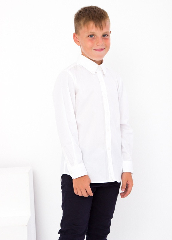 Сорочка для хлопчика Білий Носи Своє (p-6899-51749) Носи своє (257631057)