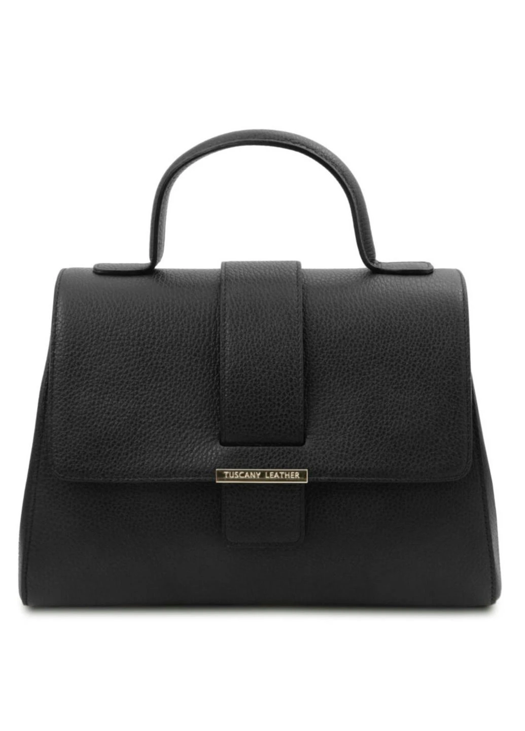 Шкіряна сумка жіноча (Італія) Tuscany TL142156 (Чорний) Tuscany Leather (257656752)