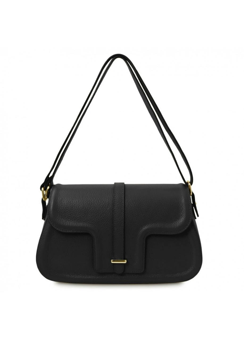 Кожаная женская сумка на плечо Tuscany TL Bag TL142209 (Черный) Tuscany Leather (257657526)