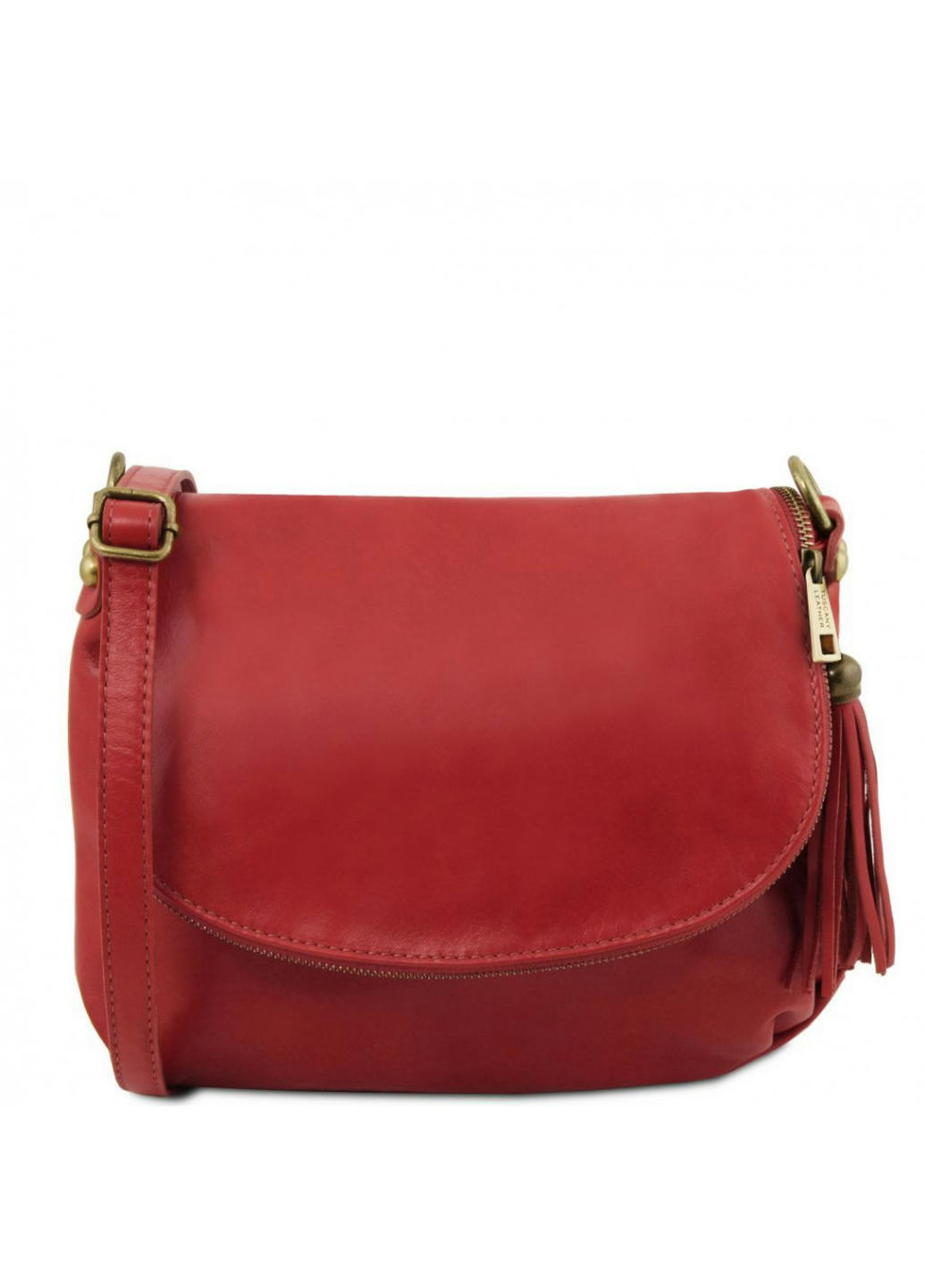 Женская кожаная сумка на плечо Bag TL141223 (Красный) Tuscany Leather (257657080)