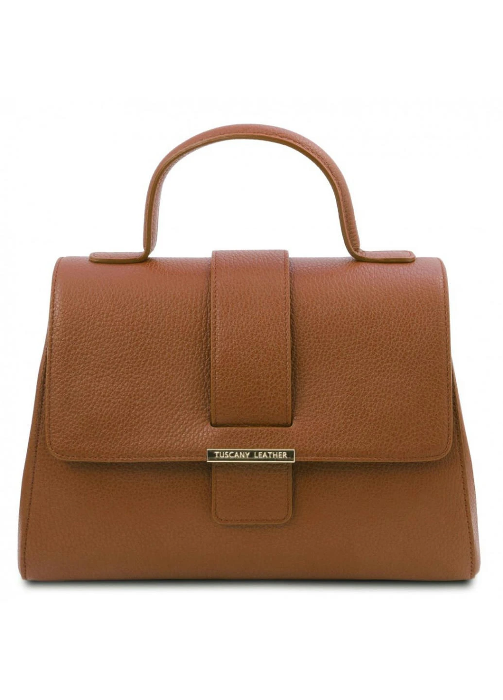 Кожаная сумка женская (Италия) Tuscany TL142156 (Коньяк) Tuscany Leather (257657497)