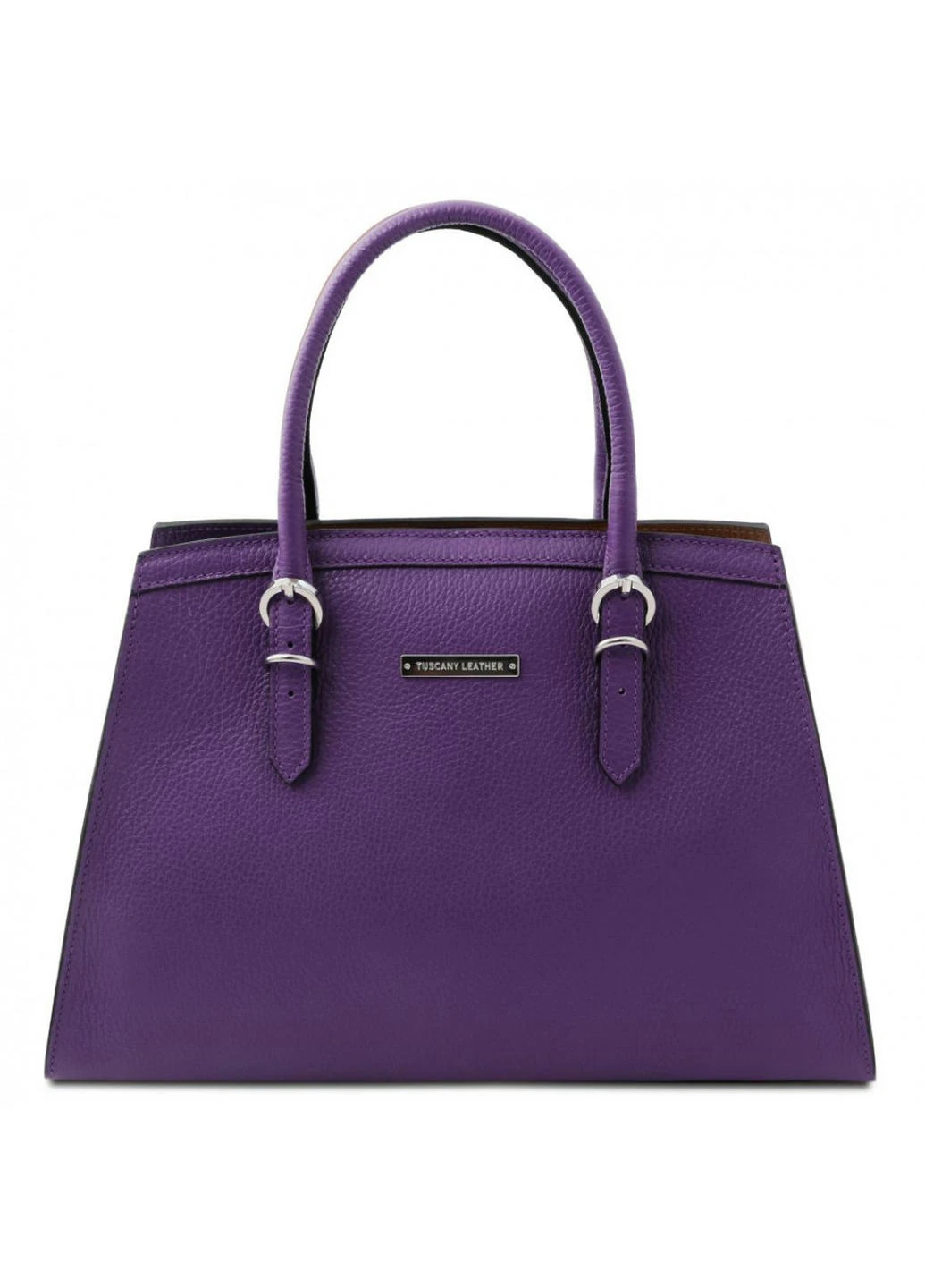 Італійська шкіряна сумка жіноча TL142147 Tuscany (Фіолетовий) Tuscany Leather (257656762)