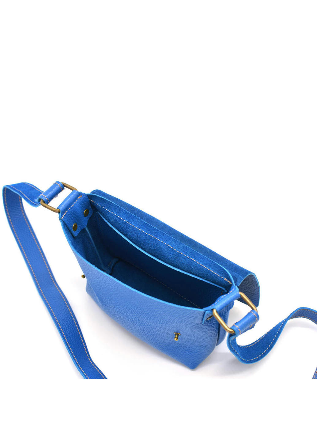 Невелика жіноча сумка через плече FK-8077-3md синя TARWA (257657179)
