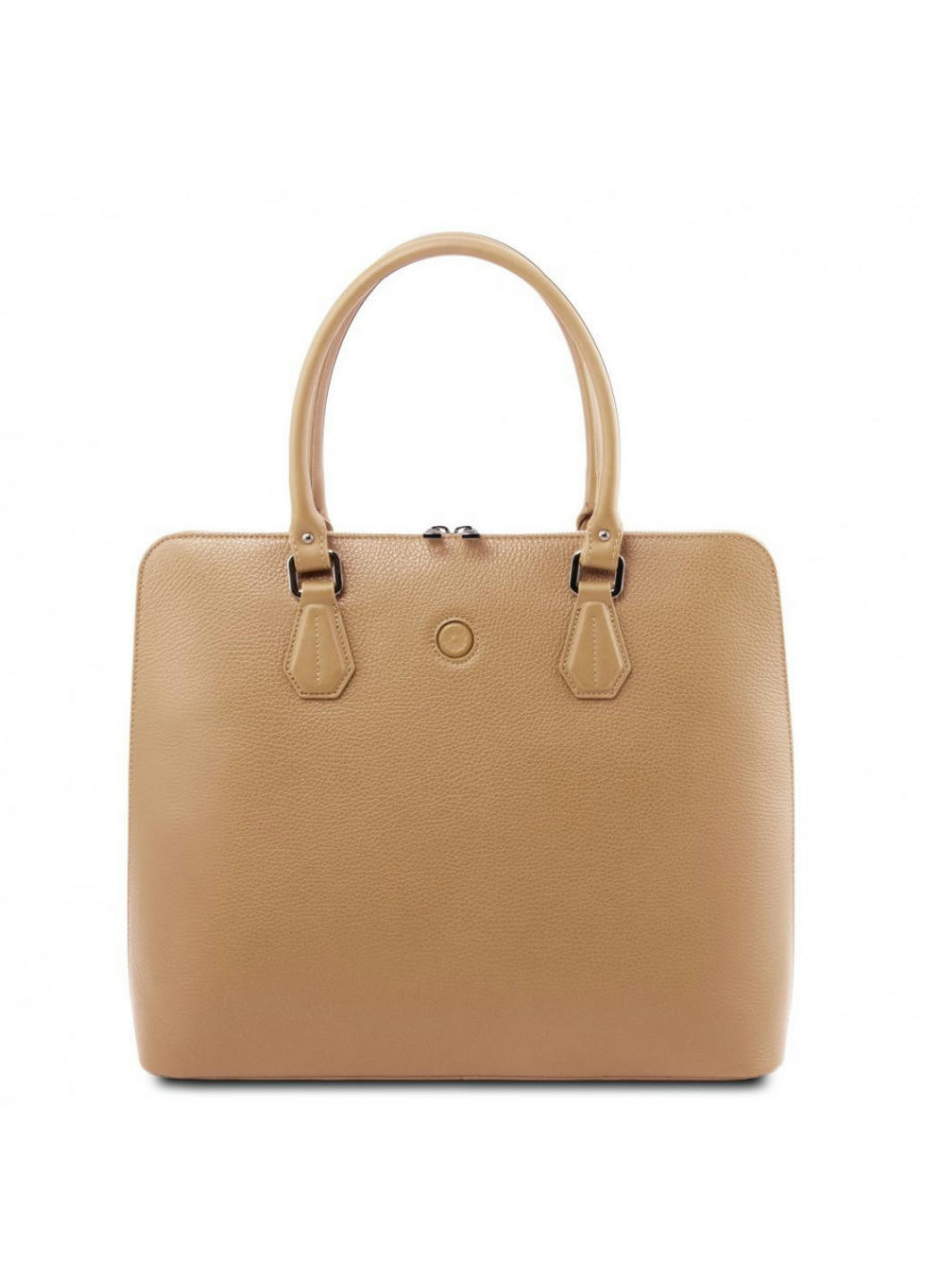 Женская кожаная деловая сумка от Tuscany Magnolia TL141809 (Champagne) Tuscany Leather (257657441)