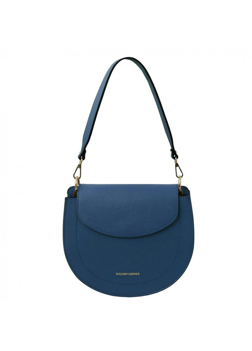 Женская сумка на плечо Tuscany Tiche TL142100 (Темно-синий) Tuscany Leather (257657439)