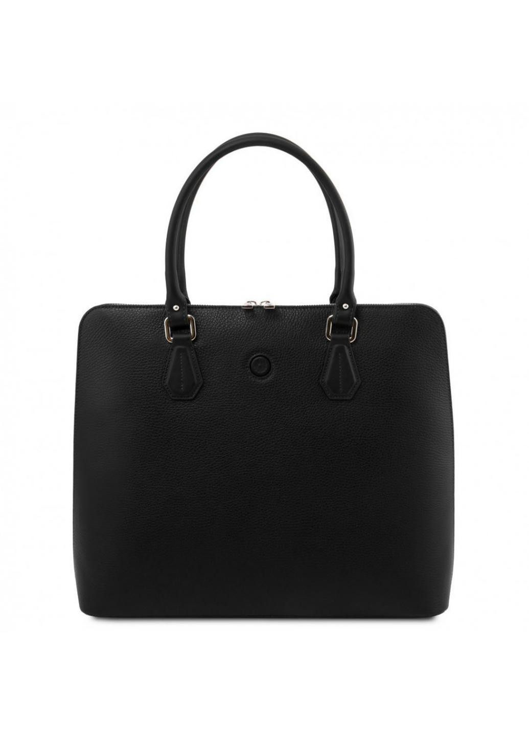 Женская кожаная деловая сумка от Tuscany Magnolia TL141809 (Черный) Tuscany Leather (257657477)
