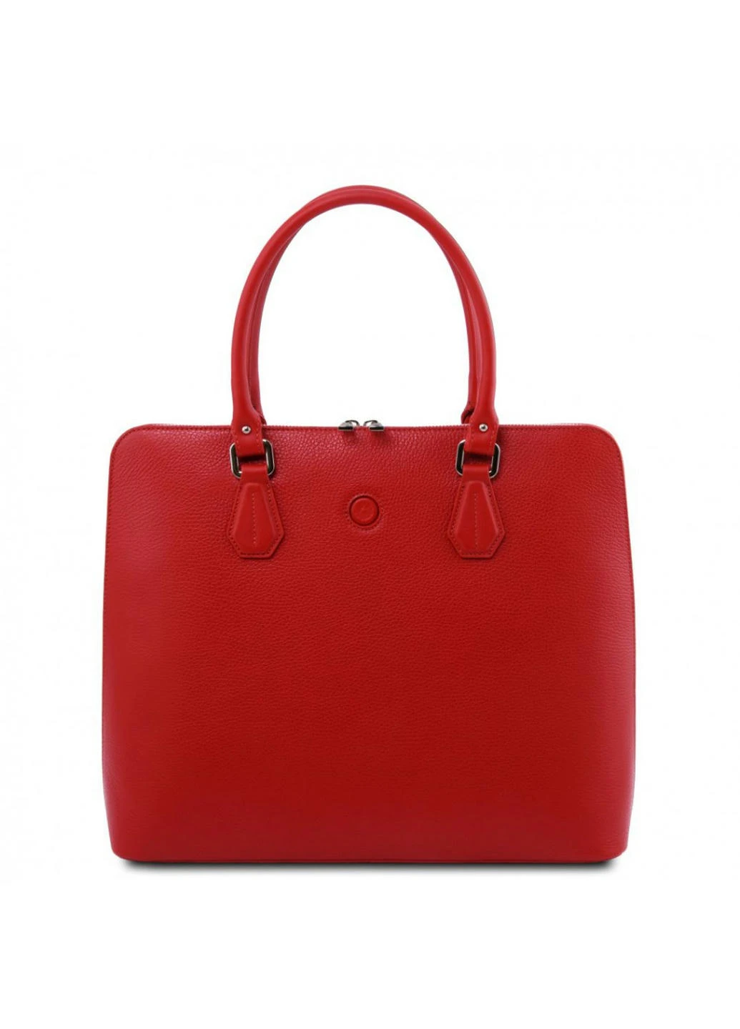 Жіноча шкіряна ділова сумка від Tuscany Magnolia TL141809 (Lipstick Red) Tuscany Leather (257656997)